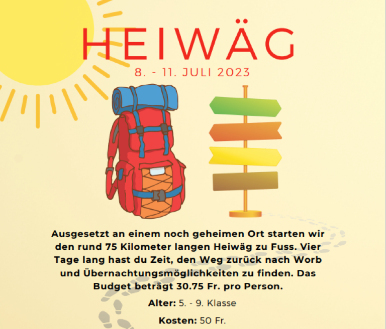 Heiwäg (08.07.23–11.07.23)