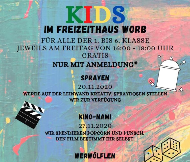 Kids im Freizeithaus (27.11.20–27.11.20)