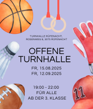Offene Turnhalle 2025 (12.09.25–12.09.25)
