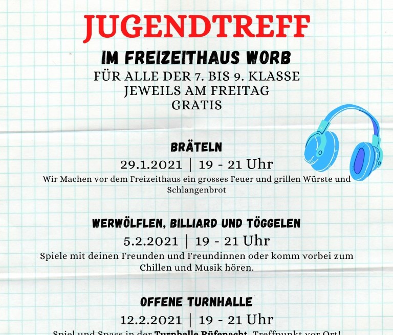 Jugendtreff (05.02.21–05.02.21)